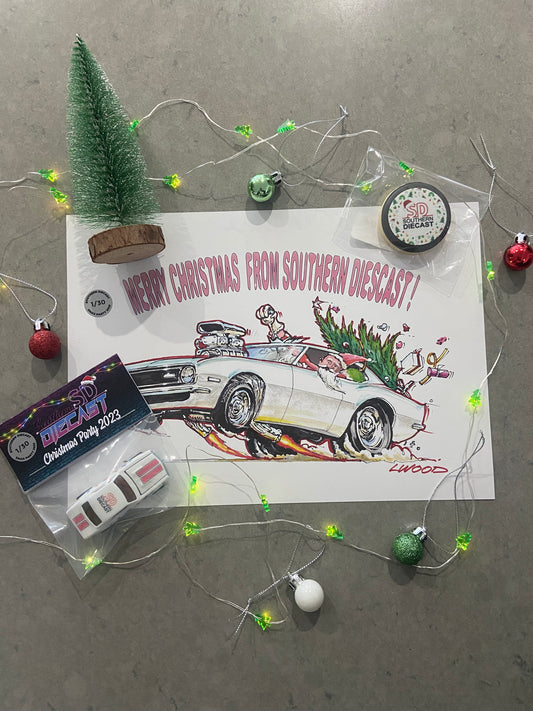 Southern Diecast Christmas Party (E-Sheet & Car)