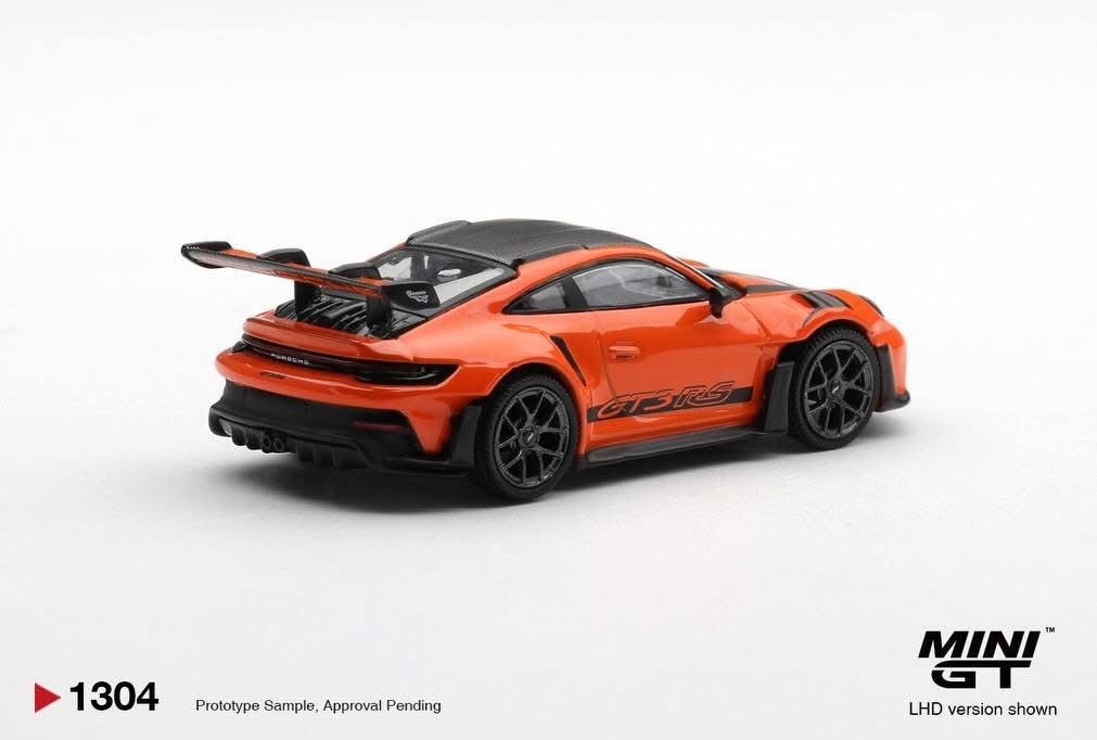 (Preorder) Mini GT 1:64 Porsche 911 (992) GT3 RS Weissach Package Gulf Orange - MGT01304