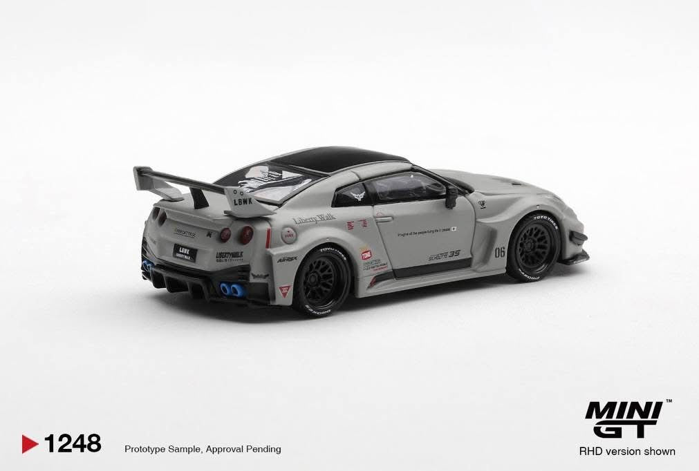 (Preorder) Mini GT 1:64 NISSAN LB-Silhouette WORKS GT 35GT-RR Ver.1 Matt Grey - MGT01248