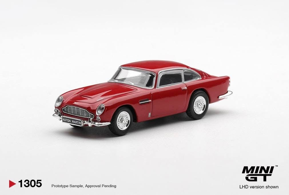 (Preorder) Mini GT 1:64 Aston Martin DB5 Fiesta Red - MGT01305