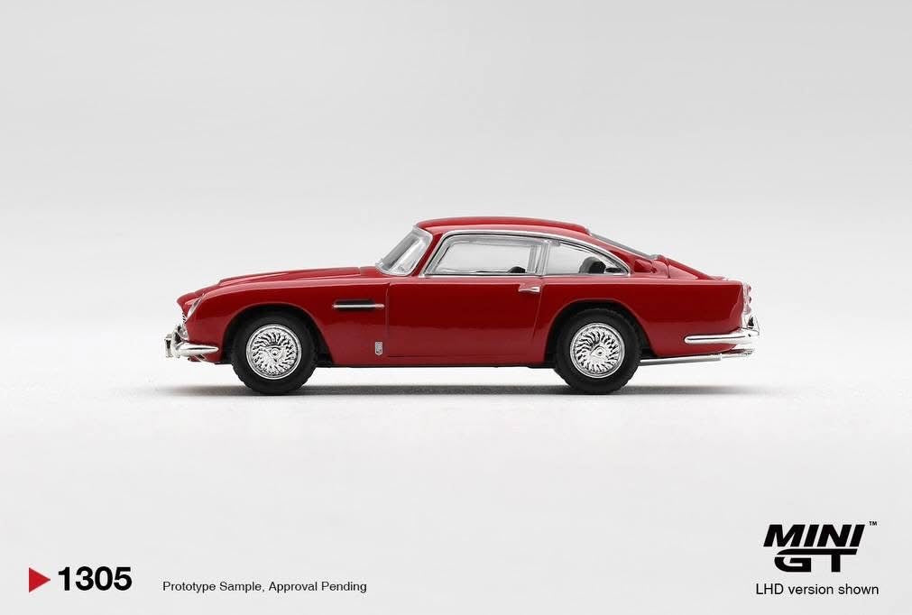 (Preorder) Mini GT 1:64 Aston Martin DB5 Fiesta Red - MGT01305