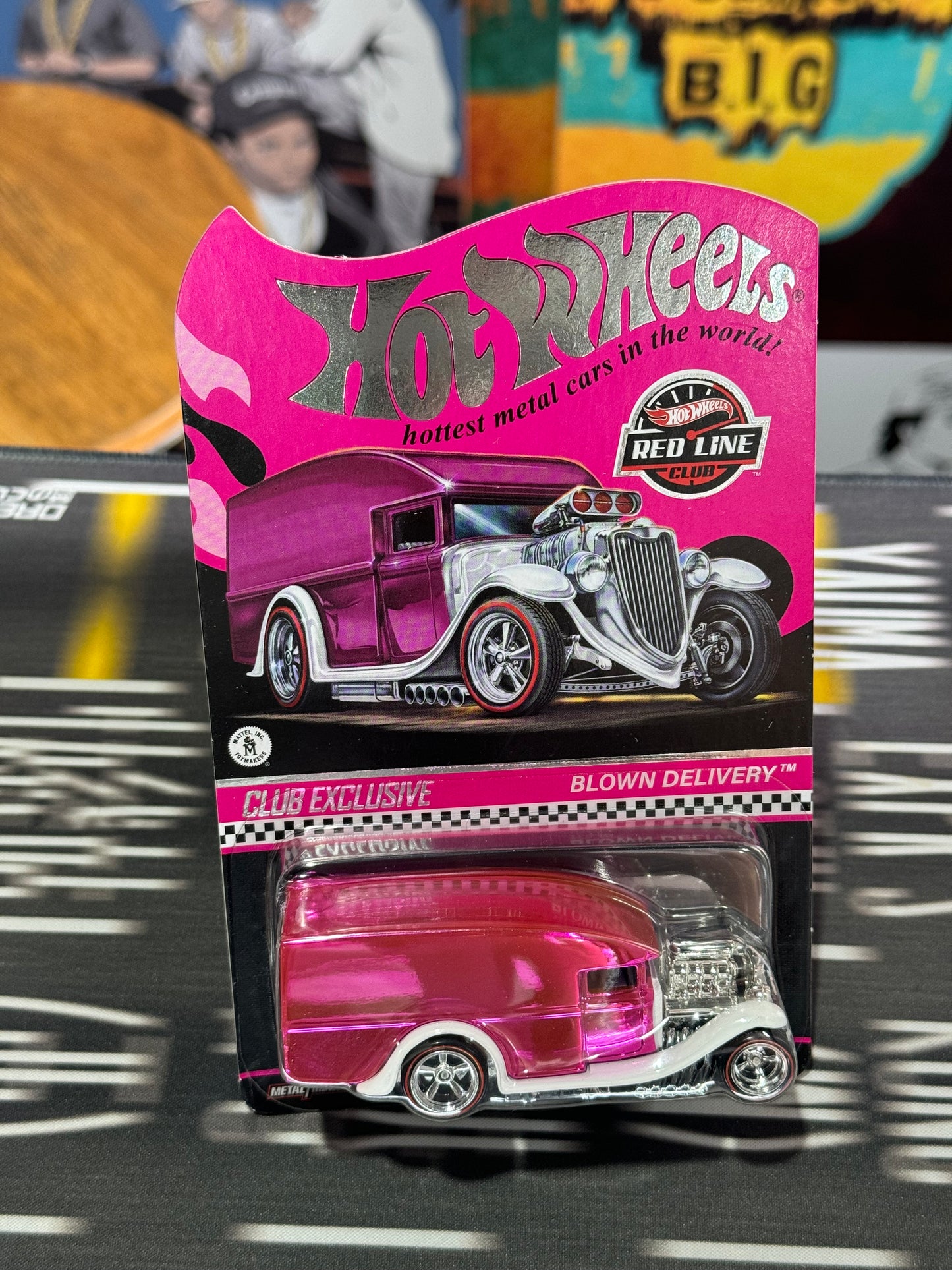 Hot Wheels Club Exclusive Blown Delivery