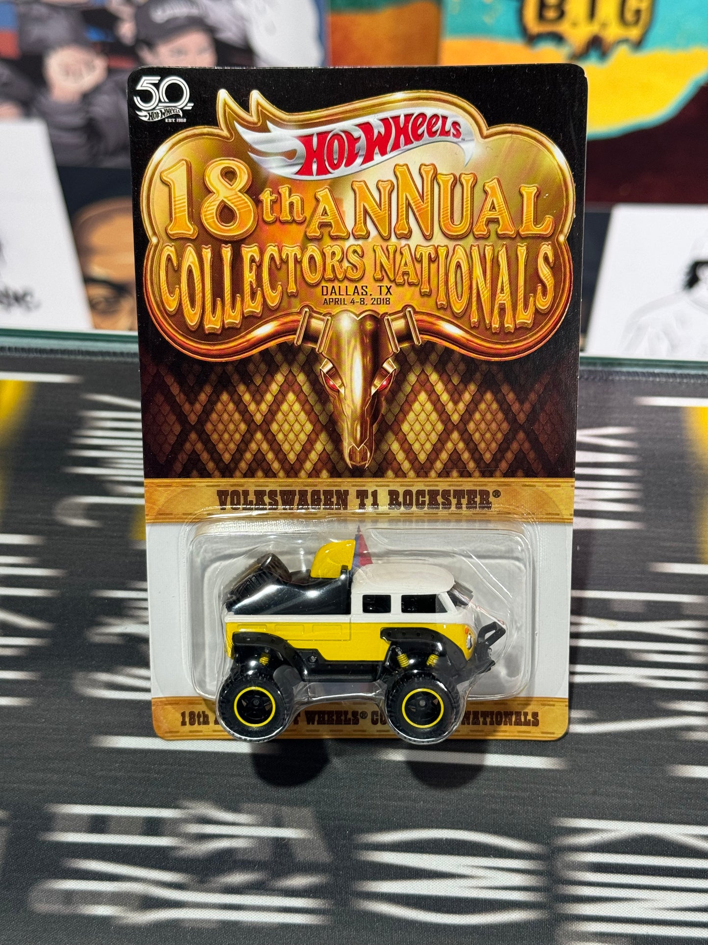 Hot Wheels 18th Annual Collectors Convention Volkswagen T1 Rockster