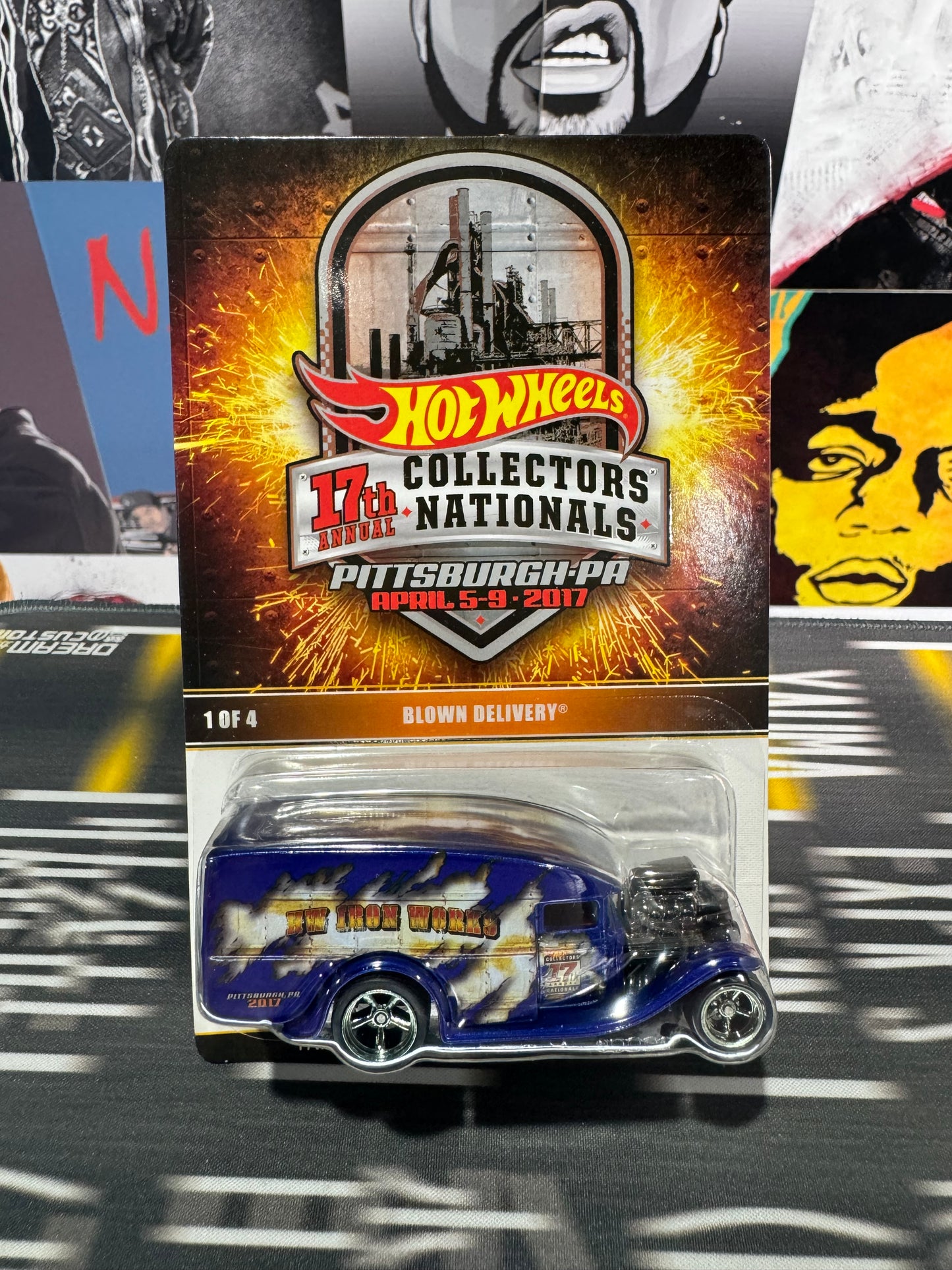 Hot Wheels 17th Collectors Nationals Blown Delivery