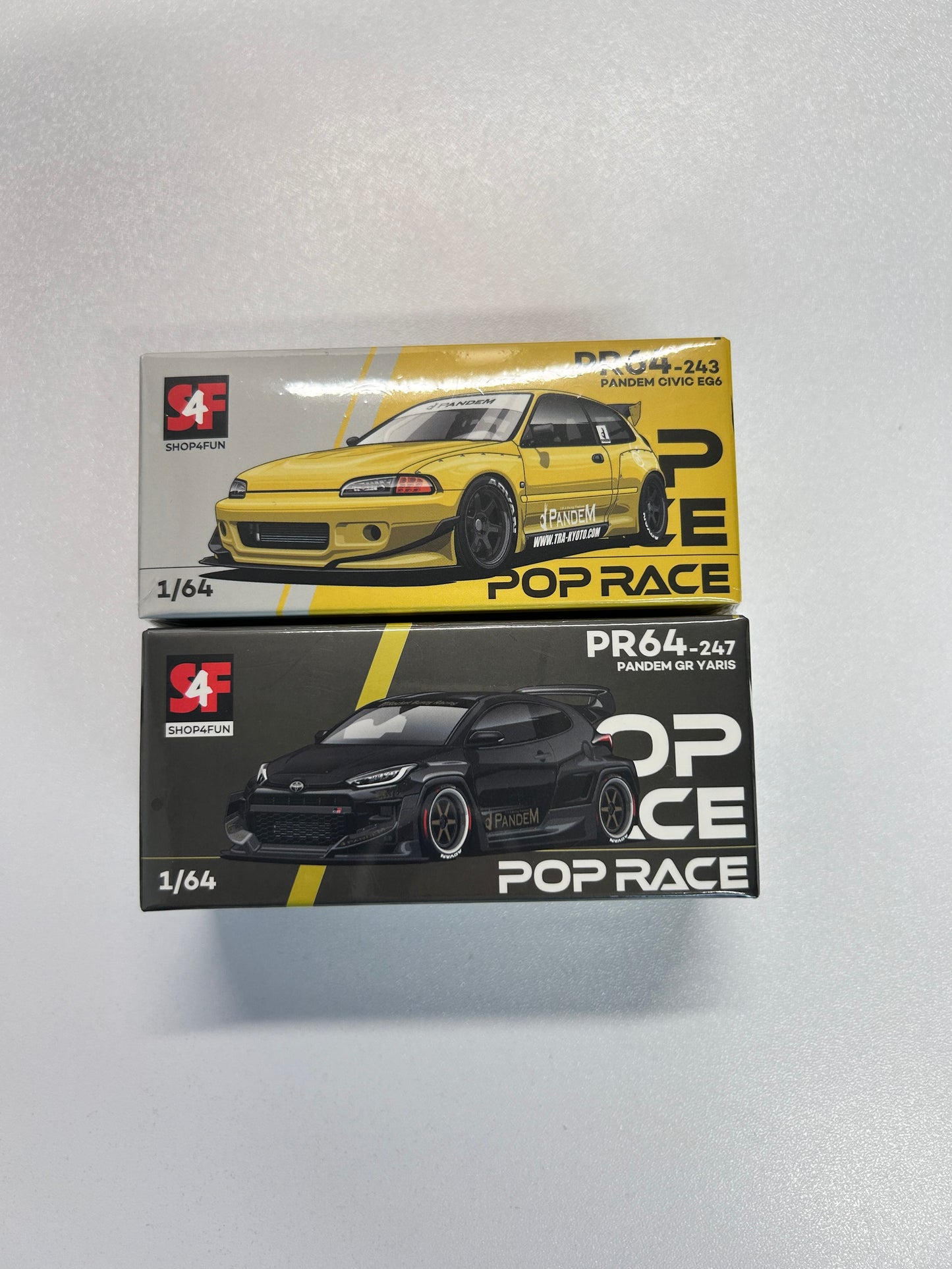 Pop Race 1:64 2025 Manila International Auto Show/Shop4Fun Exclusive Pair
