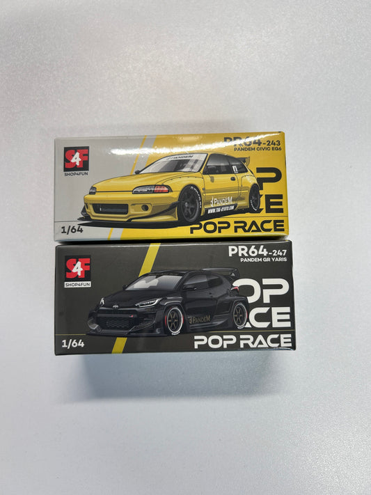 Pop Race 1:64 2025 Manila International Auto Show/Shop4Fun Exclusive Pair