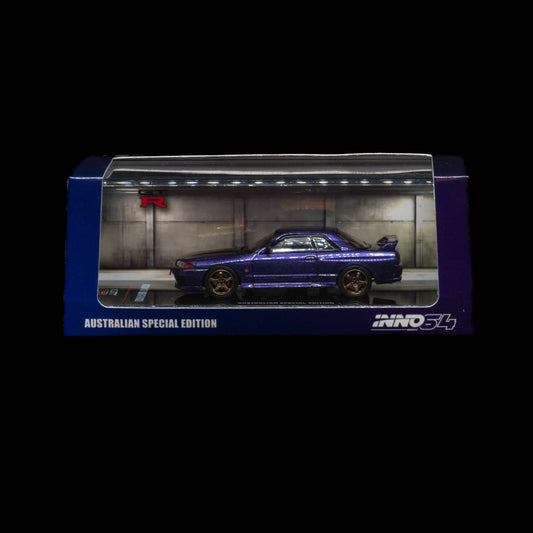 INNO64: Easter Event Special Model: Nissan Skyline GT-R R32 (Chameleon Purple) w/ FREE CAP