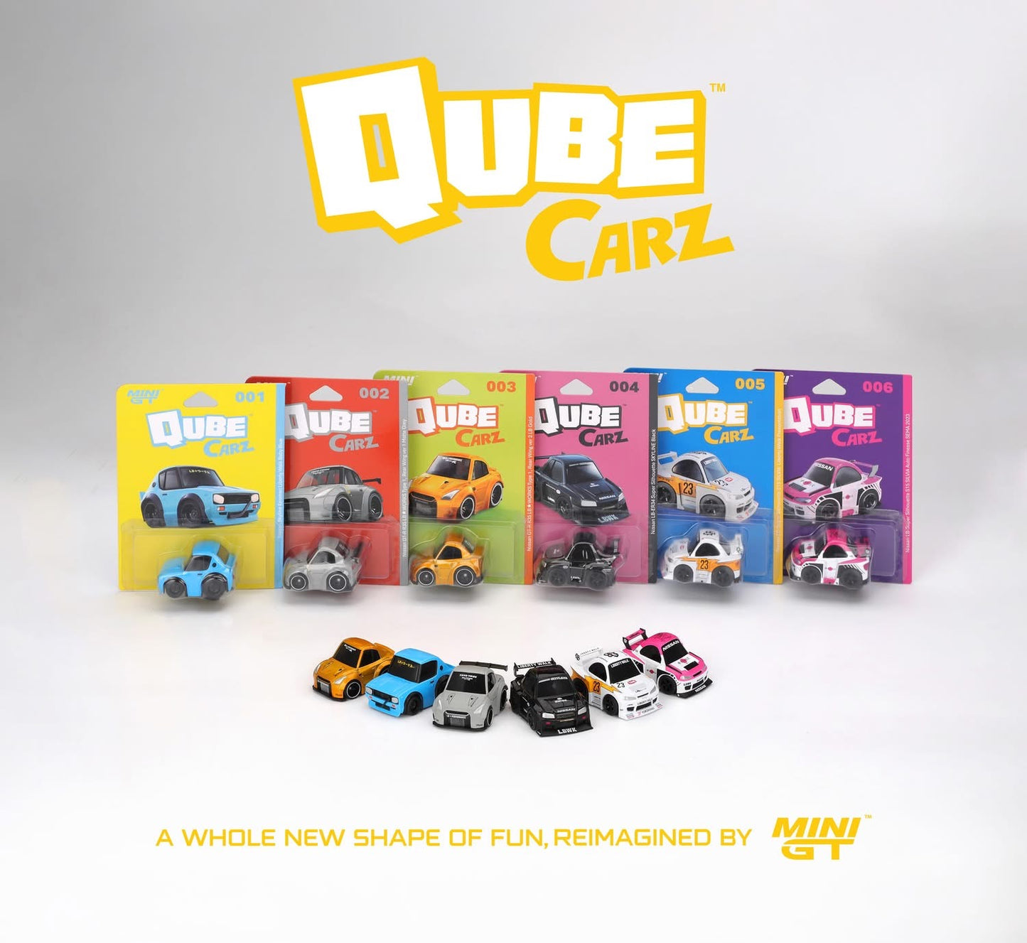 (Preorder) Mini GT 1:64 QubeCarz