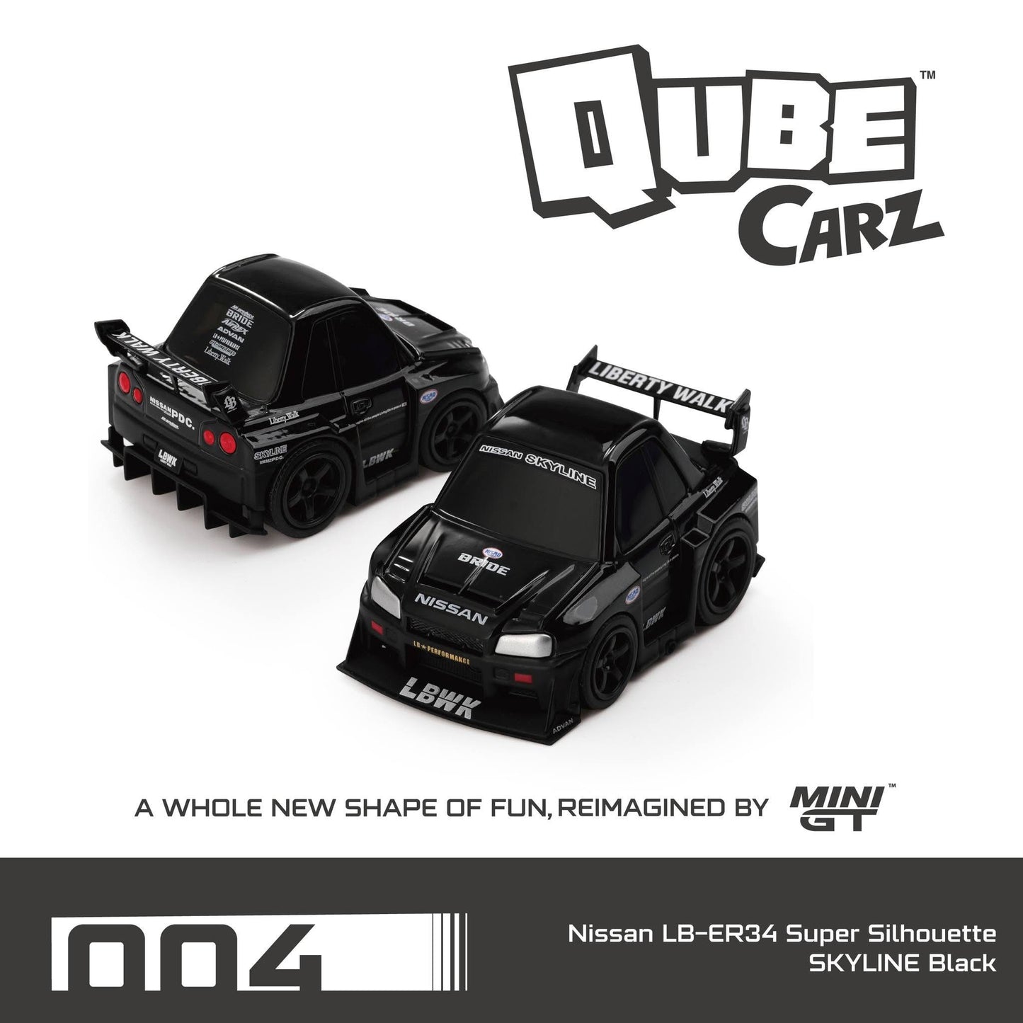 (Preorder) Mini GT 1:64 QubeCarz
