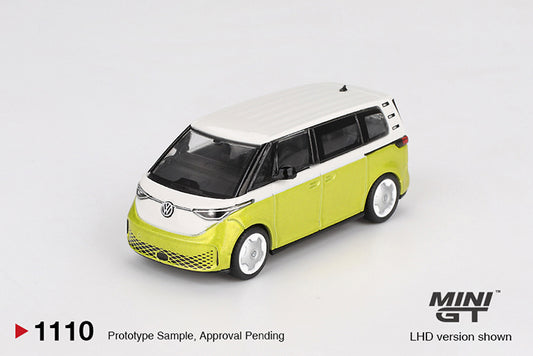 (Preorder) Mini GT 1:64 Volkswagen ID.Buzz Candy White / Pomelo Yellow - MGT01110