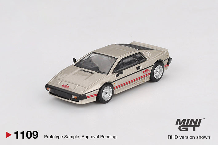 (Preorder) Mini GT 1:64 Lotus Esprit Turbo Metallic Silver - MGT01109