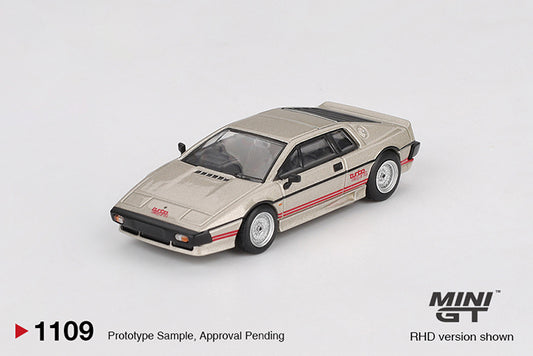 (Preorder) Mini GT 1:64 Lotus Esprit Turbo Metallic Silver - MGT01109