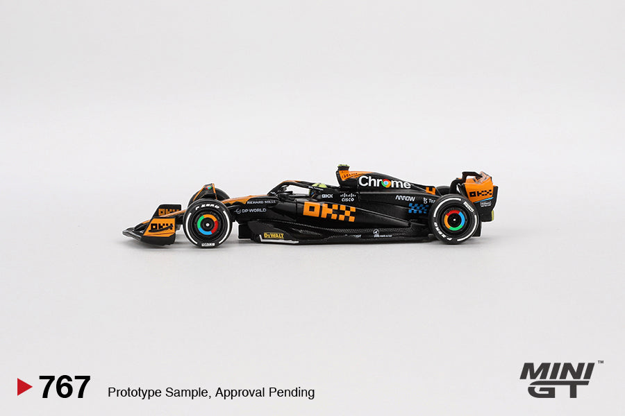 (Preorder) Mini GT 1:64 McLaren MCL60 #4 Lando Norris 2023 F1 2023 Japanese GP 2nd Place