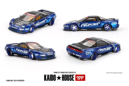 Kaido House x Mini GT 1:64 Honda NSX Evasive V2