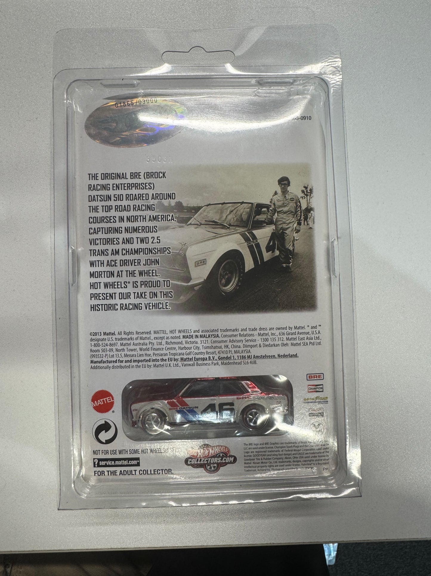 Hot Wheels 2013 RLC - BRE Datsun Bluebird 510