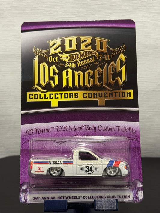 Hot Wheels 2020 Annual Collectors Convention '93 Nissan D21 Hard Body Custom Pick Up