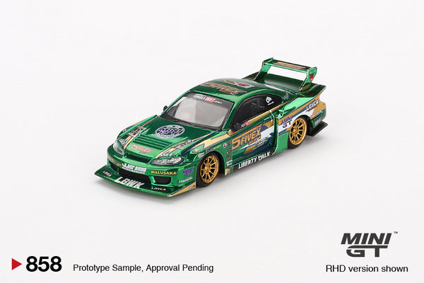 Preorder) Mini GT 1:64 Nissan LB-Super Silhouette S15 SILVIA LBWK