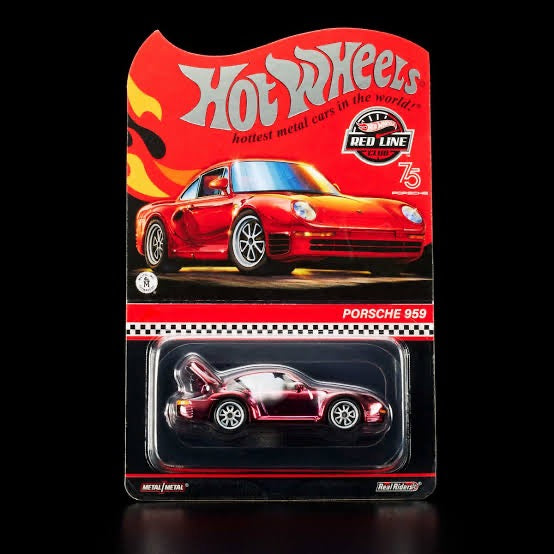Hot Wheels RLC Porsche 959 - Red