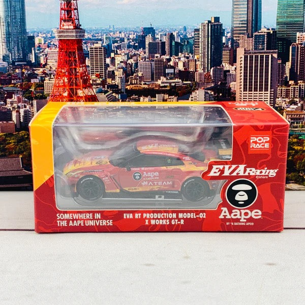 Pop Race x MINI GT 1:64 EVA RT Production Model-02 X Works GTR