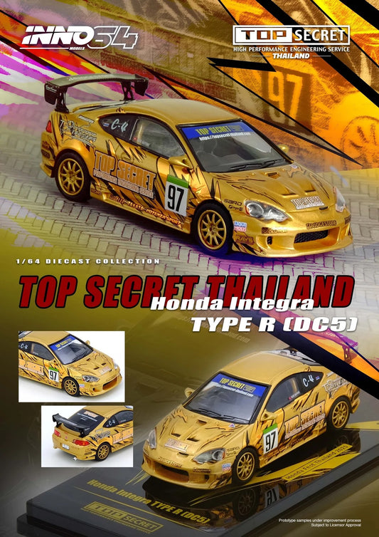 INNO64 1:64 Honda INTEGRA Type R (DC5) TOP SECRET Thailand Honda Fest Thailand 2025