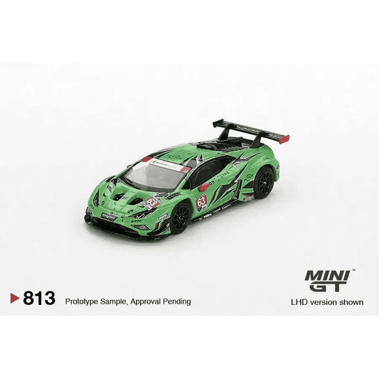 (Preorder) Mini GT 1:64 Lamborghini Huracán GT3 EVO2 #63 Iron Lynx IMSA 2023 Daytona 24 Hrs MGT00813-L