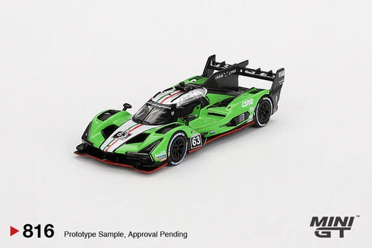 (Preorder) Mini GT 1:64 Lamborghini SC63 #63 Iron lynx 2024 IMSA Sebring 12 Hrs MGT00816