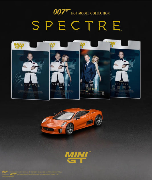 (Preorder) Mini GT 1:64 Jaguar C-X75 "Spectre" MGT00903-007E