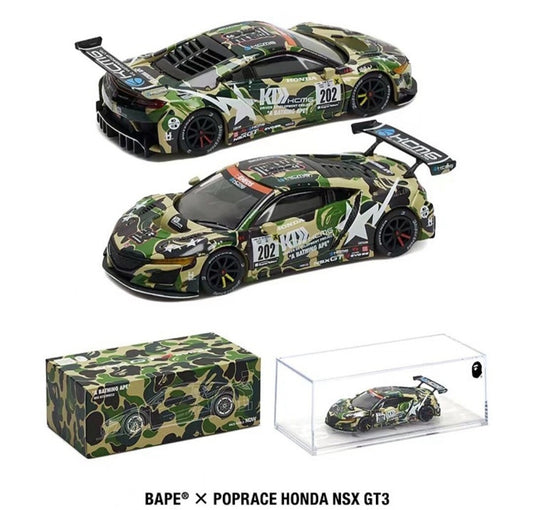 Pop Race Honda NSX GT3 EVO22 KCMG Bathing Ape