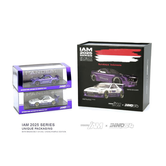 INNO64 Mazda RX7 FC3S FD3S Rocket Bunny Pandem IAM Indonesia Surabaya 2025 Set