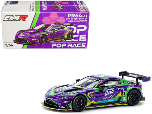 Pop Race 1:64 EVA RT Test Type-01 Aston Martin GT3