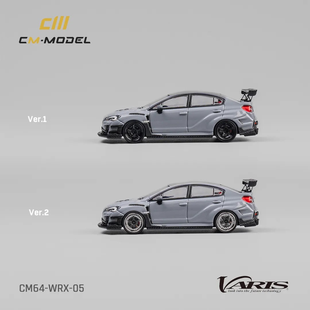 CM Model 1:64 Subaru WRX Varis Widebody 2.0 Gray
