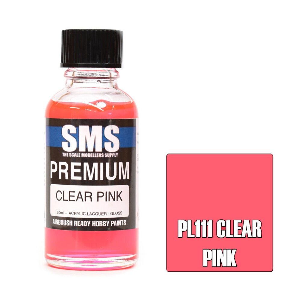 Premium CLEAR PINK 30ml PL111
