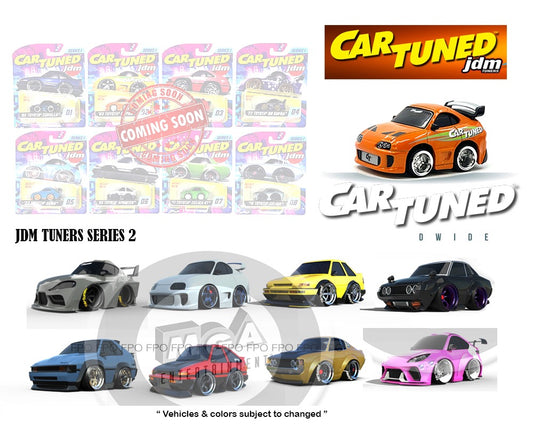 (Preorder) CarTuned 1:64 JDM Tuners Series 2 Assortment