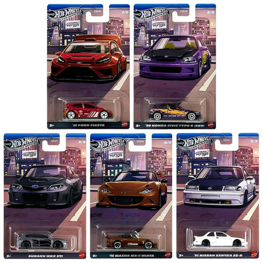 (Preorder) Hot Wheels Themed Automotive Asst 2026 Mix 1 - Compact Kings Set