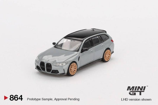 (Preorder) Mini GT 1:64 BMW M3 Competition Touring Brooklyn Grey MGT00864