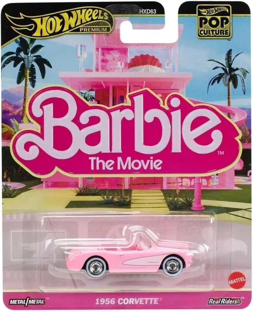 Hot Wheels Barbie the Movie 1956 Corvette