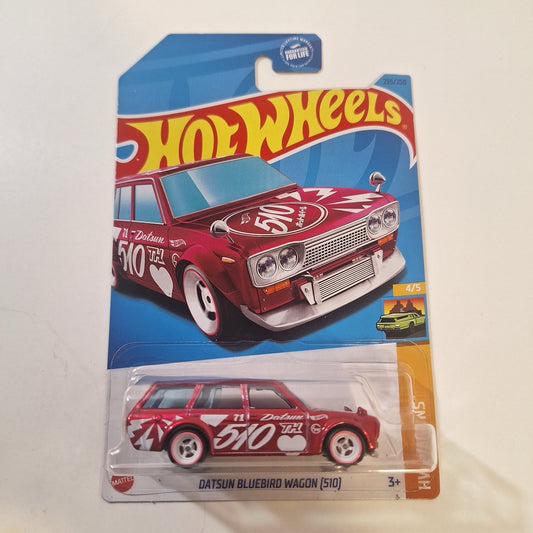 Hot Wheels 2023 Super Treasure Hunt Datsun Bluebird Wagon 510 STH