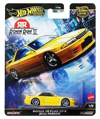 Hot Wheels Ronin Run II Nissan Skyline GT R (R32) Pandem