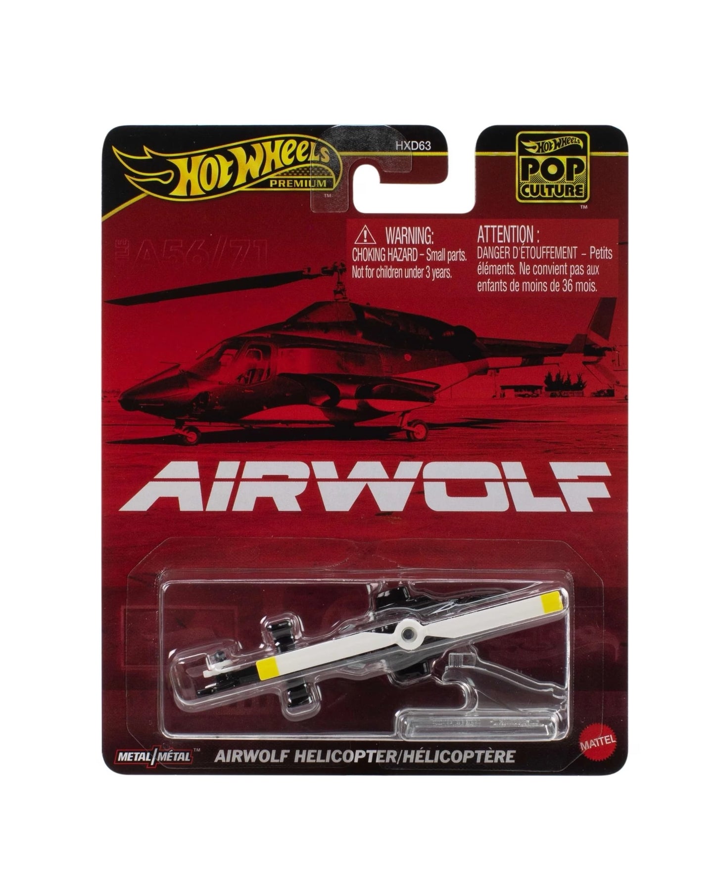 Hot Wheels Airwolf Helicopter