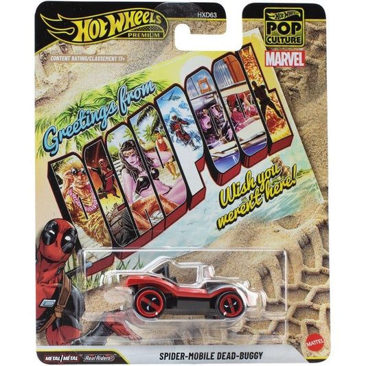 Hot Wheels Deadpool Spider-Mobile Dead-Buggy