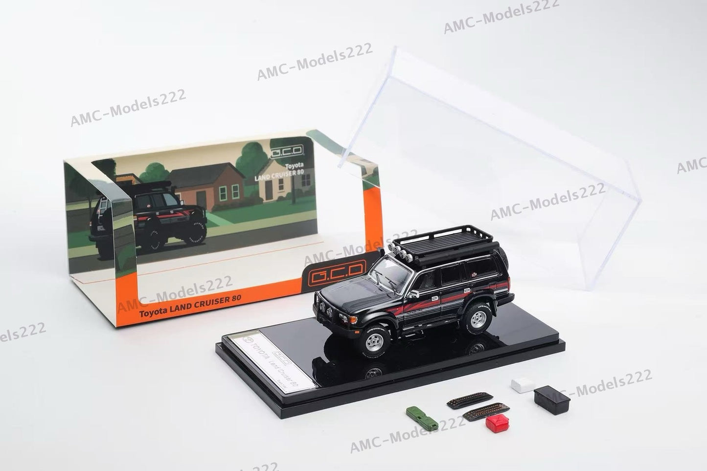 GCD Toyota Land Cruiser LC80 Modified Version with Accessories