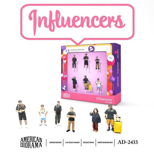 American Diorama 1:64 Figure Set Influencers