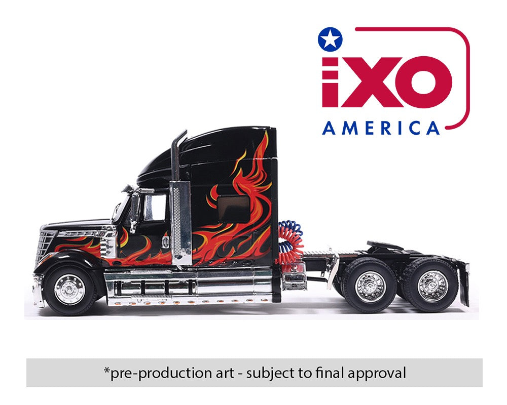 IXO Models 1:64 2010 International Lonestar – Black with flames