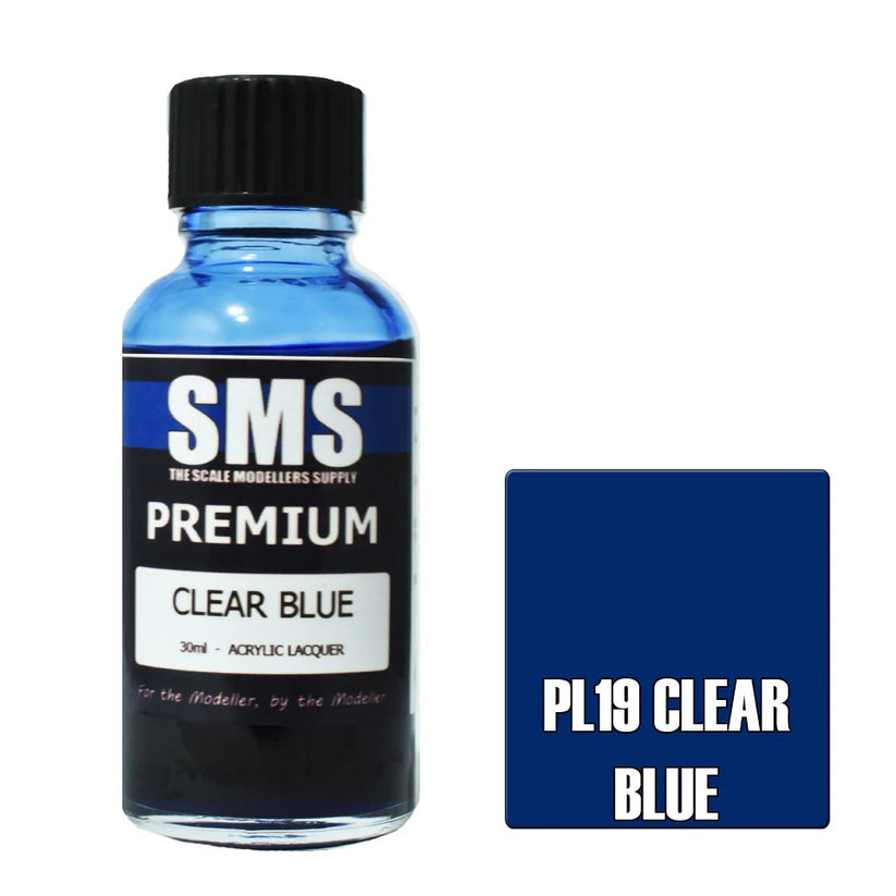 Premium CLEAR BLUE 30ml PL19 – SouthernDiecast