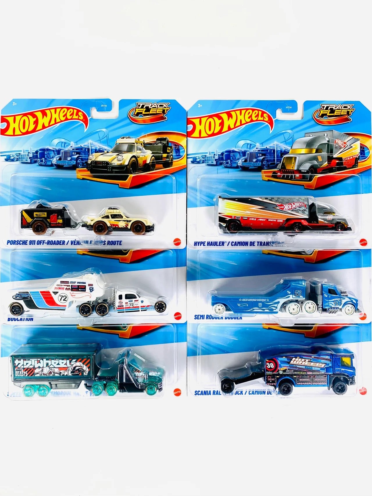 Hot Wheels 2026 Track Fleet Series Assortment Case F
