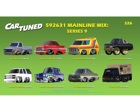 new MGA Car Tuned Series 8 = Set of 8 Cars new MGA Car Tuned Series 8 = Set of 8 Cars