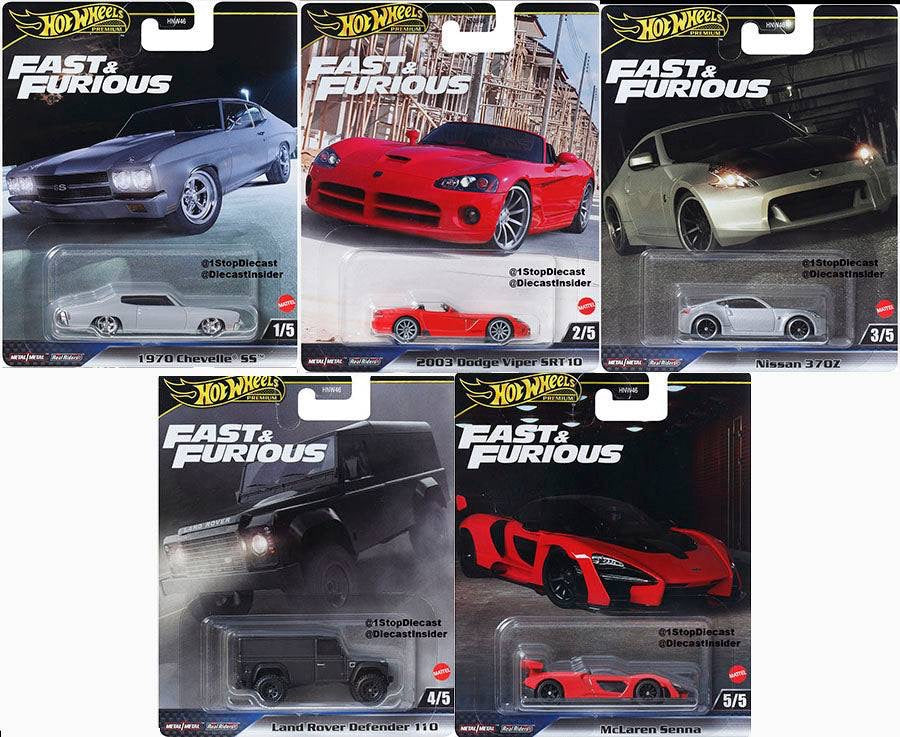 Hot Wheels Premium 1:64 Fast & Furious 2024 Mix J