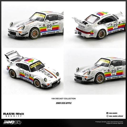 (Preorder) INNO64 1:64 RWB 930 #89 Apple Livery