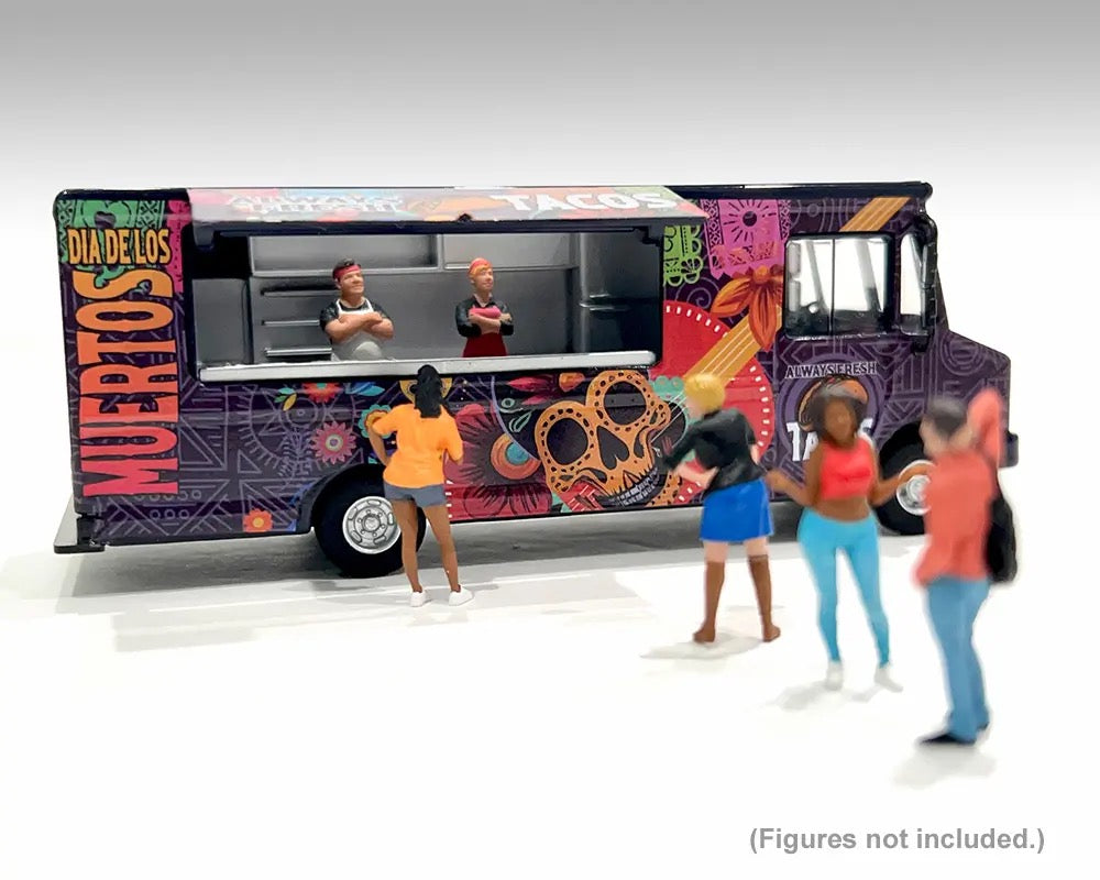 American Diorama 1:64 Food Truck Taco Truck DOTD – Limited Edition MiJo Exclusives
