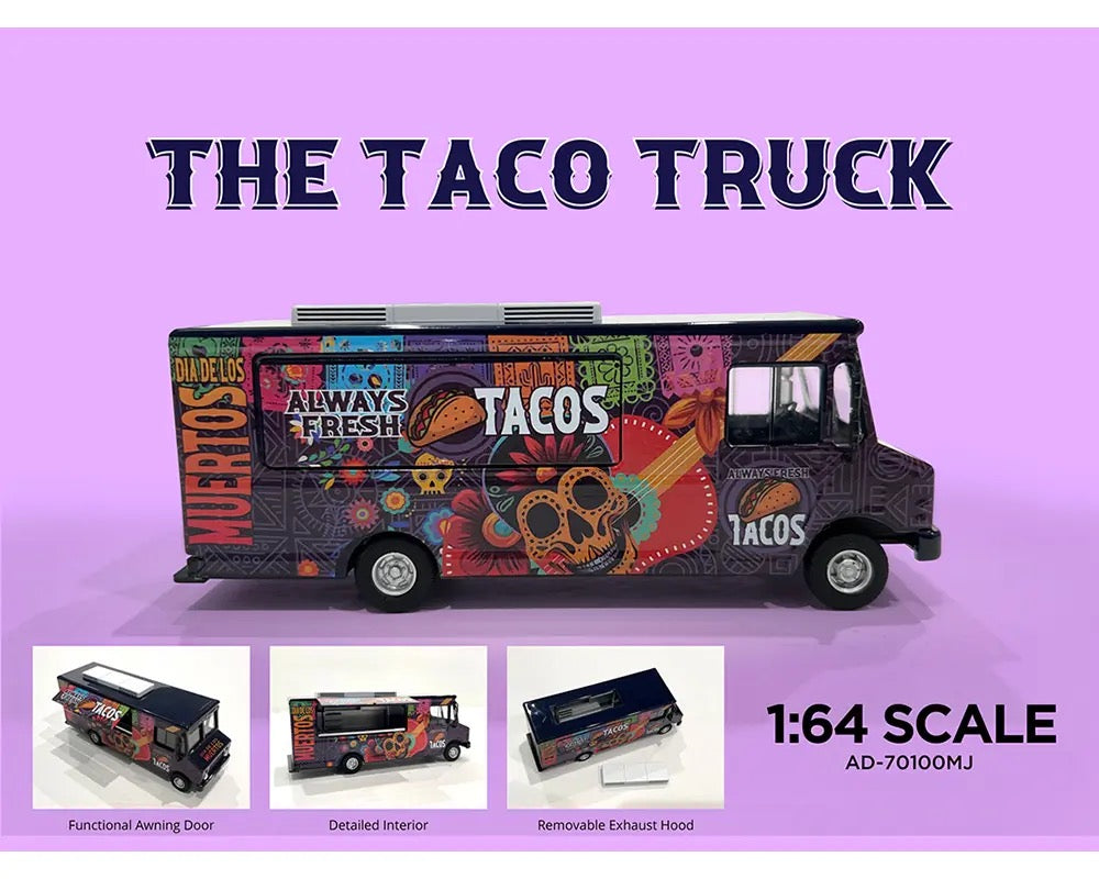 American Diorama 1:64 Food Truck Taco Truck DOTD – Limited Edition MiJo Exclusives